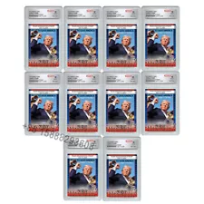 10pc Donald Trump 2024 shooting Assassination Card fight for american paper card