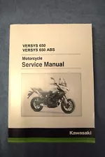 OEM KAWASAKI VERSYS 650 650LT WORKSHOP SERVICE MANUAL 2015-2016 #99924-1490-02 (For: 2015 Kawasaki Versys 650)