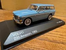 Whitebox 1/43 scale - Volvo 220 Amazon Station Wagon from 1962 - Light Blue