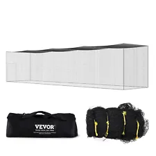 VEVOR 55FT Softball Baseball Cage Netting Heavy Duty PE Pitching Batting Net