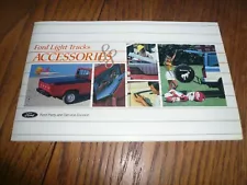 1988 Ford Light Trucks Accessories Sales Brochure - Vintage