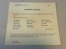 1973 Vintage original print advertising Sports Illustrated Action Posters