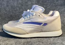 LA Gear Sneakers Vintage 1993 Low Suede Upper White/Violet Read Description/Pics