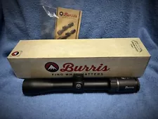 Burris 3-9x40, DropTine 1” Tube, Ballistic Plex, Black Matte, Rifle Scope - Used