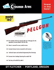 The Crosman Arms Model "160" Pellgun Rifle by DT Fletcher~air pellet gun~NEW!