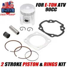 2 STROKE PISTON & RINGS KIT FOR ETON VIPER 90 RXL90 DXL90 AXL90 TXL90 90CC ATV