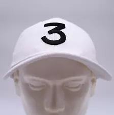 Chance Hat Rapper 3 New Era Cap Snapback Hat (WHITE) Original Authentic