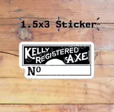 kelly registered axe for sale