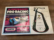 Vintage Tycopro All American Pro Racing Slot Car Racing Track with Drag Strip