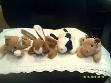 Vtg. TY Beanie Babies-Nip, Ears, Derby, Spot-tush tags only