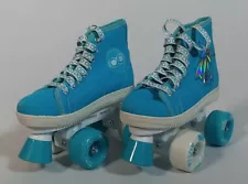 Rolla Infinity Sneaker Roller Skates For Kids Quad Tires Front Brakes Sz 12