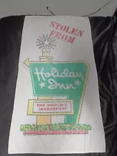 Vintage Stolen From Holiday Inn Pool Beach Towel Cannon