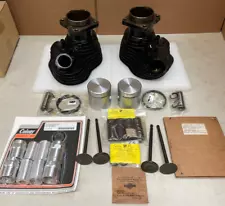 Harley WL WLA Servi-car Flathead 45" Cylinder Motor Set & Top End Kit New (347)