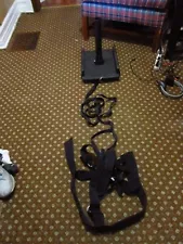 Power Speed Sled w/Harness Weighted Drag for Olympic Plates .. Football, Fitness