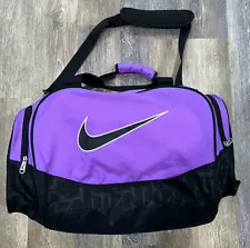 Nike Purple Duffle/Gym Bag Used