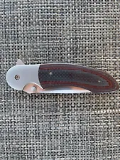 David Mosier custom tac storm flipper knife