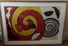 Alexander Calder Lithograph, Signed and Numbered in Pencil, “Spirale et Turban”