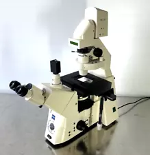 CARL ZEISS Axiovert 200M Fluorescence Microscope - Missing Objectives