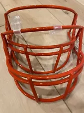 Lot of 2 New Riddell Orange Quarterback style OPO Face Mask VSR-4