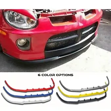 For Dodge Neon SRT-4 03 - 05 Cupra Splitter Front Bumper Lip 3 Pcs 6 Colour Body