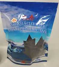 Dried Sea Cucumber Premium Deep Sea Atlantic Canadian Wild Caught 454g