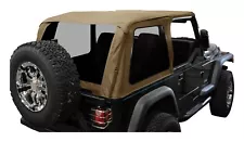 Crown Automotive BRT10037 Bowless Soft Top for Wrangler TJ