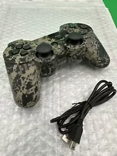 Ps3 Controller With Cool ARMY CAMO Custom Design + Charger Included