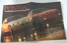 New Listing1989 Pontiac Brochure Catalog TransAm Firebird Grand Prix Am GTA Sunbird