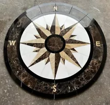 Floor Marble Medallion 40"x40"