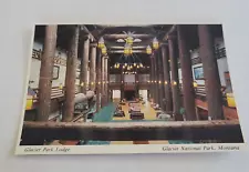 Vintage Postcard Glacier Park Lodge Glacier National Park Montana Mike Roberts