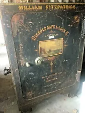  Diebold and Kienzle Co. 1877 Antique Vintage Safe WILLIAM FITZPATRICK NEW YORK