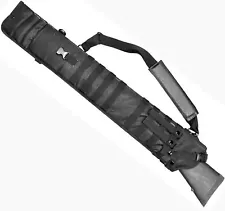 Trinity Black rifle scabbard gun holster case horse atv motorcycle Hunting gear.