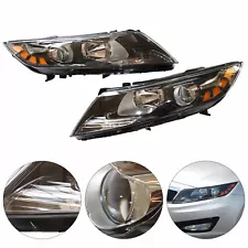 For Kia Optima 2011 2012 2013 Halogen Pairs 11 12 13 Headlights Headlamps LH+RH