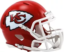 *SALE* KANSAS CITY CHIEFS NFL SPEED MINI FOOTBALL HELMET RIDDELL-SHIP FAST!