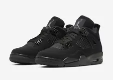 Air Jordan 4 Retro Black Cat 2020 Size 4-13 Light Graphite CU1110-010- Size4-13