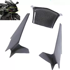 For Yamaha R1/R1M 2015-2019 Real Carbon Fiber Air Intake Front Nose Infill Cover (For: 2019 Yamaha)