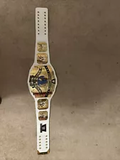 Intercontinental Heavyweight Wrestling Championship Replica Title Belt 2MM White