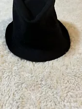 Black Fedora Hat Preowned