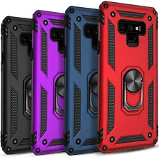 For Samsung Galaxy Note 9 8 Case Phone Cover Kickstand + Tempered Glass Screen