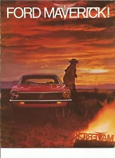 Original 1970 Ford Maverick Dealer Sales Brochure, catalog