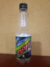 RARE Mountain Dew Malaysian Pitch Black Bottle 2023 EMPTY