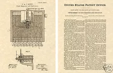 1879 RITTY CASH REGISTER US Patent Art Print READY TO FRAME! vintage first