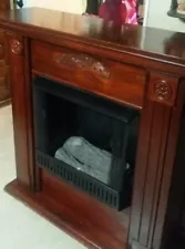 Fireplace solid wood great condition Vintage