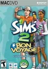 Sims 2: Bon Voyage (Apple, 2007) Mac Computer Game Story Simulator