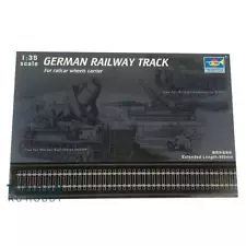 Clearance Sale:1/35 German Railway Track for Train Static Kit Warfare Model