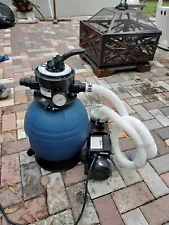 Swimline 71225 12" Sand Filter System for above ground pool