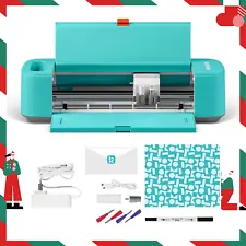 Ultra-Quiet Die Cutting Machine for Vinyl Crafts & Cards DIY w/ Bluetooth & USB