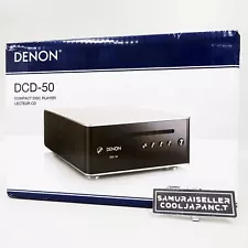 DENON CD Player DCD50SP D/A Converter Mp3/WMA File Playback Silver 100V NEW