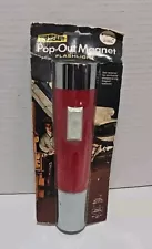 Vintage Eveready Magnet Light Red Flashlight New Old Stock