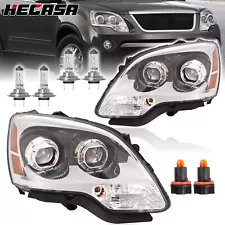 HECASA Headlights Headlamps Replacement LH+RH For GMC Acadia 2007-2012 Projector